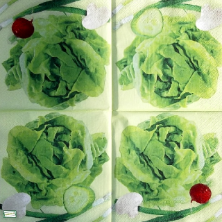 1 serviette papier Les salades - 74