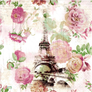 1 serviette papier Paris - 10