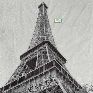 1 serviette papier Paris - 11