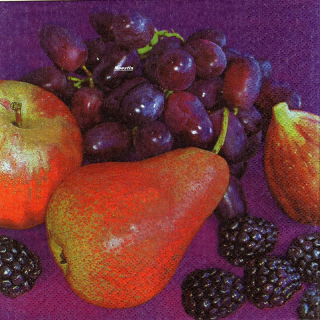 1 serviette papier Autres Fruits - 42