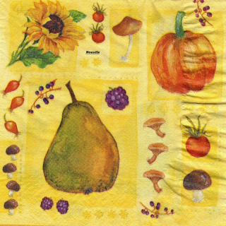1 serviette papier Autres Fruits - 50