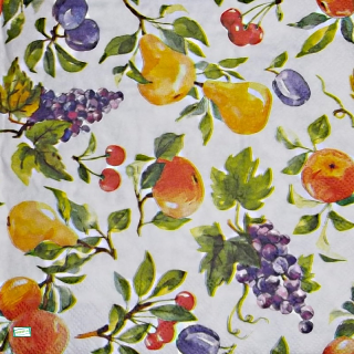 1 serviette papier Autres Fruits - 68