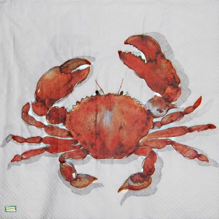 1 serviette papier Le Crabe - 22