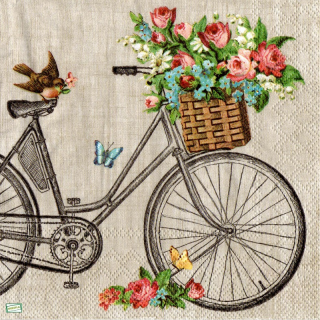 1 serviette papier Le Vélo - 18