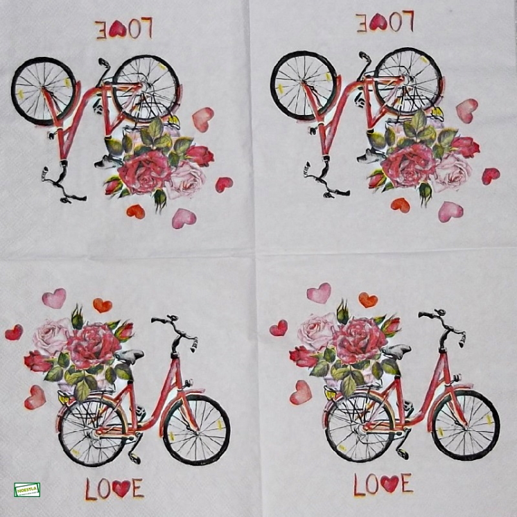 1 serviette papier Le Vélo - 19