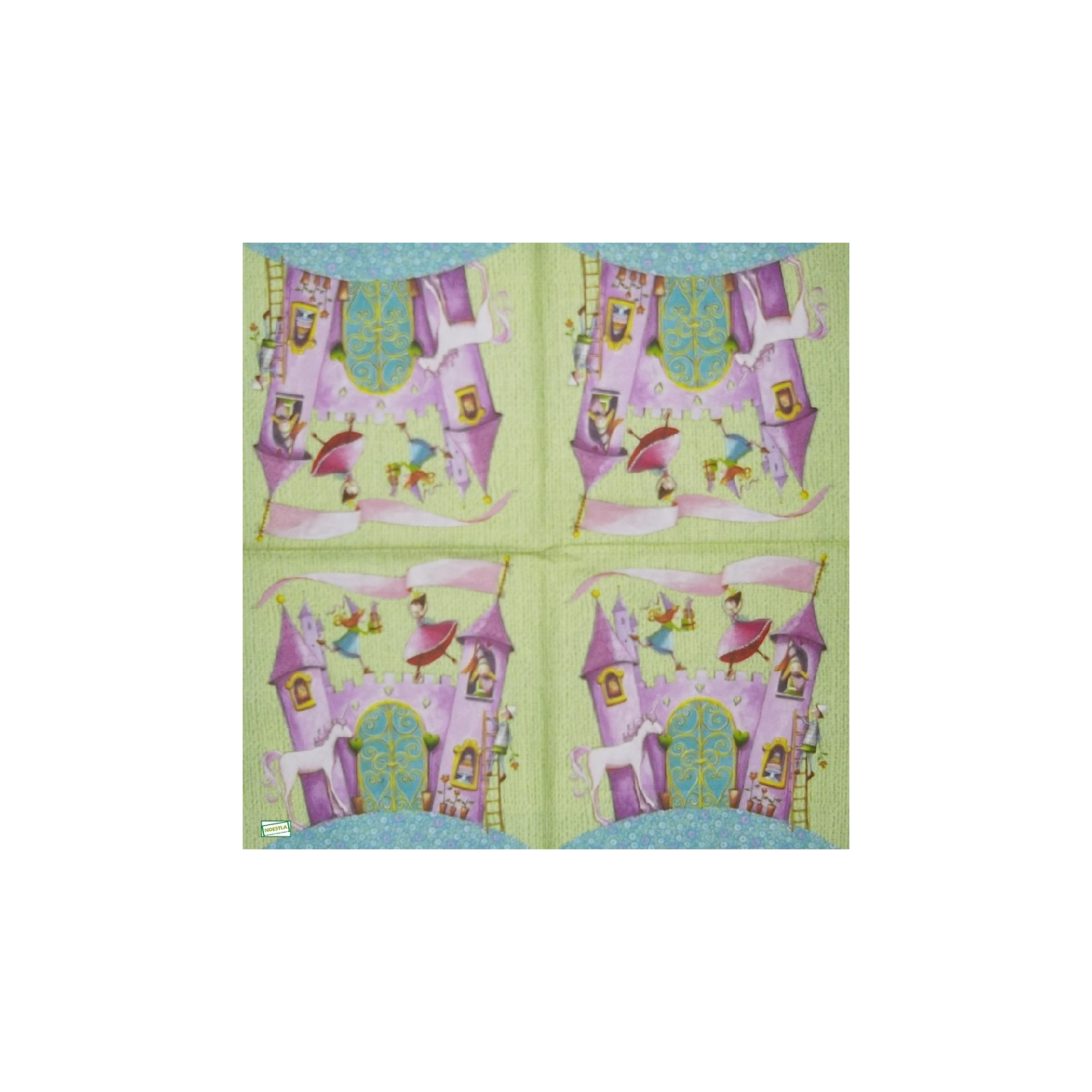 1 serviette papier Enfant - 79