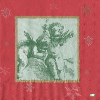 1 serviette papier Les Anges - 15