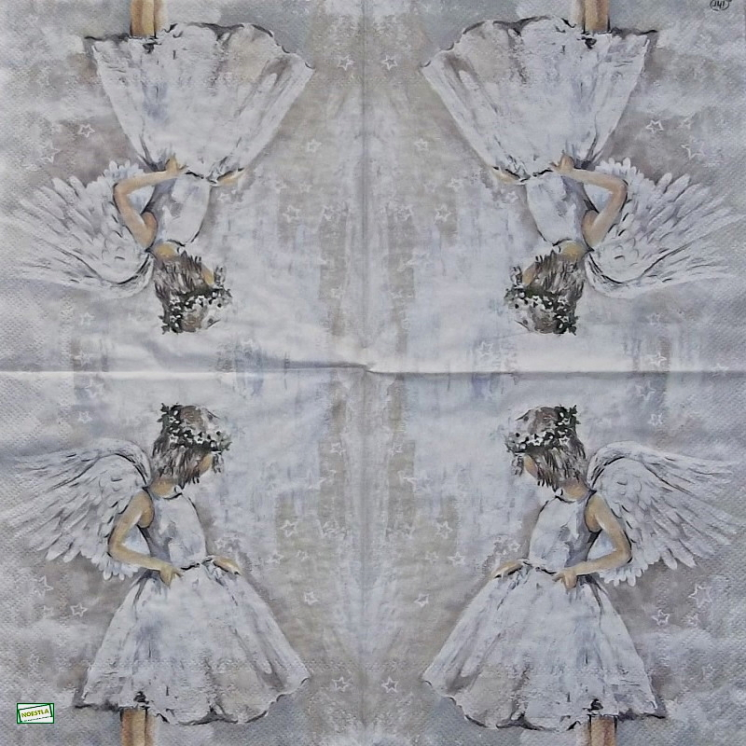 1 serviette papier Les Anges - 43