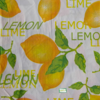 1 serviette papier Les Citrons - 9
