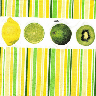 1 serviette papier Les Citrons - 27