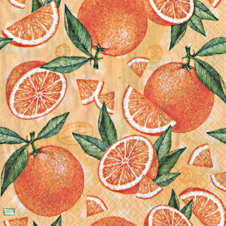 1 serviette papier Les Oranges - 31