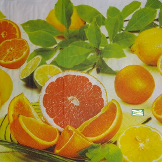 1 serviette papier Les Oranges - 36