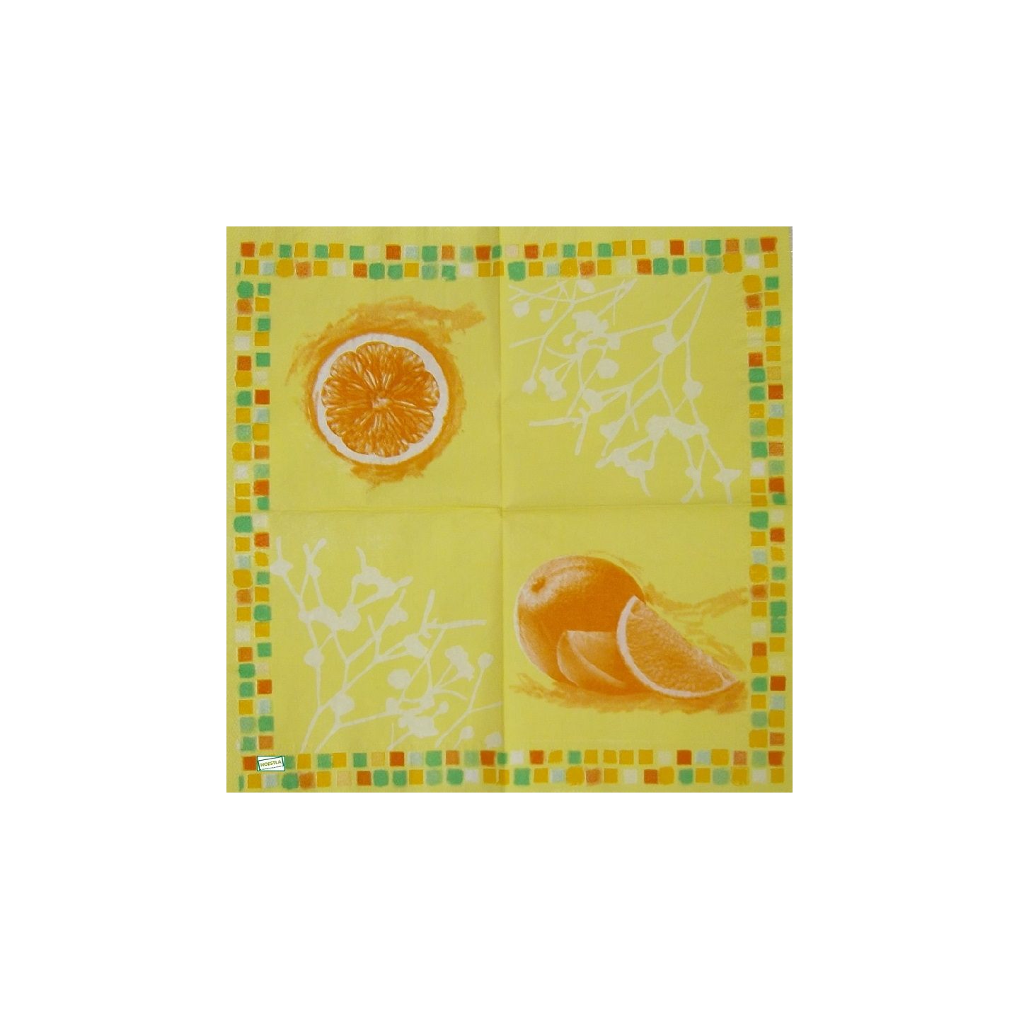 1 serviette papier Les Oranges - 47