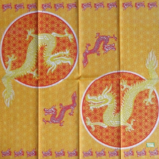 1 serviette papier Asie - 32
