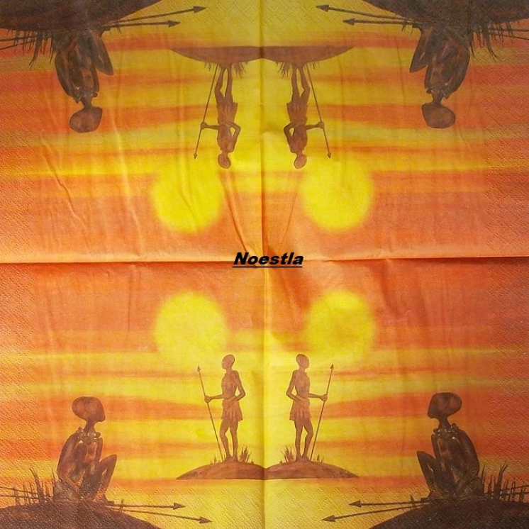 1 serviette papier Afrique - 33