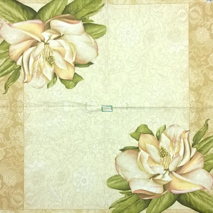 1 serviette papier Les Orchidés - 47
