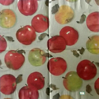 1 serviette papier Les Pommes - 10