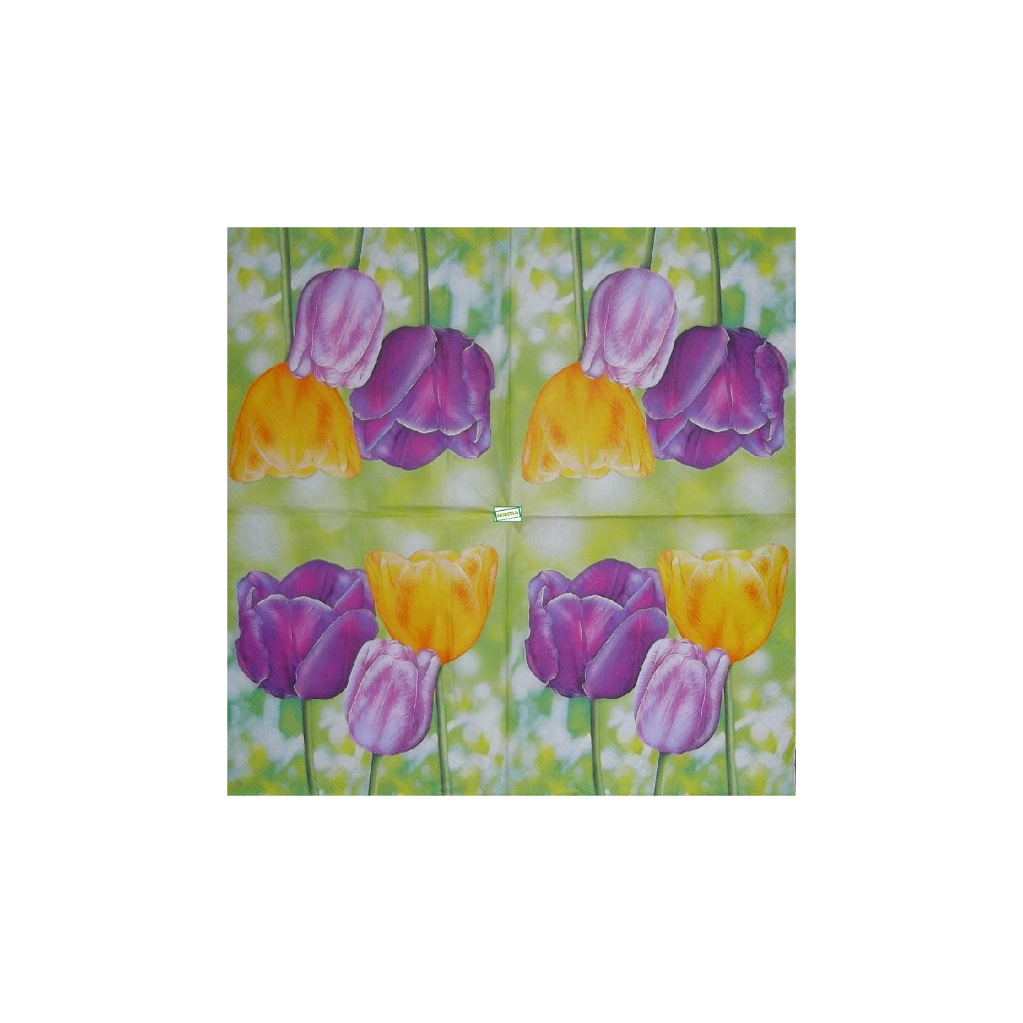 1 serviette papier  Tulipes - 31